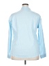 Unbranded 100% Cotton Blue Long Sleeve Blouse Size 3X - photo 2