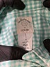 J.Crew 100% Cotton Houndstooth Green Long Sleeve Button-Down Shirt Size 0 - photo 7