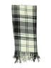 Gap Outlet 100% Acrylic Plaid Gray Scarf One size - photo 2