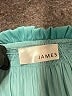 James 100% Polyester Teal 3/4 Sleeve Blouse Size S - photo 7