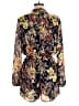 LUCCA 100% Polyester Gold Romper Size M - photo 2