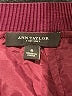 Ann Taylor 100% Polyester Burgundy Formal Skirt Size 6 - photo 4