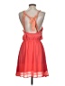 Halo 100% Polyester Color Block Orange Pink Casual Dress Size S - photo 2