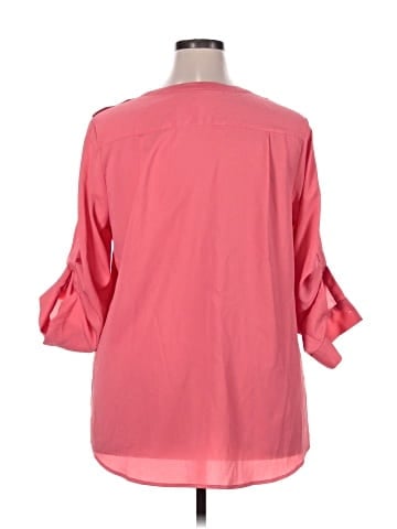 Charter Club 3/4 Sleeve Button-Down Shirt (view 2)