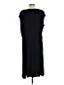 Evan Picone 100% Polyester Solid Black Casual Dress Size L - photo 2