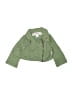 Nannette 100% Cotton Solid Green Jacket Size 3-6 mo - photo 1