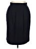 Austin Reed 100% Wool Solid Black Blue Wool Skirt Size 18 - photo 1