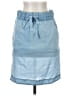 Denham 100% Cotton Solid Blue Casual Skirt Size XXS - photo 1