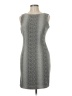 Nine West Tweed Gray Cocktail Dress Size 6 - photo 1