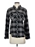 Rails Plaid Black Long Sleeve Button-Down Shirt Size XS - photo 1