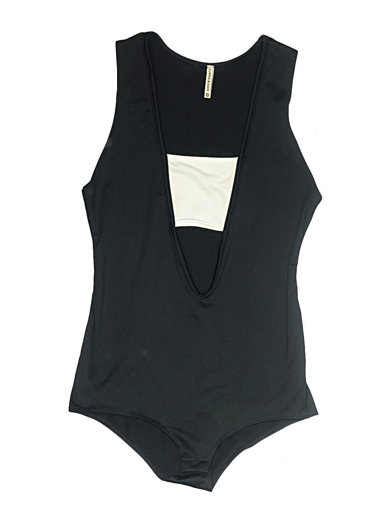 Pre-owned Emma & Sam Bodysuit In Black