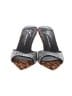 Giuseppe Zanotti Animal Print Brown Silver Sandals Size EU 38 - photo 2