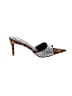 Giuseppe Zanotti Animal Print Brown Silver Sandals Size EU 38 - photo 1