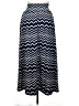 By & By Chevron-herringbone Blue Casual Skirt Size 1X - photo 2