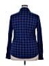 DJT Plaid Blue Long Sleeve Button-Down Shirt Size 2XL - photo 2