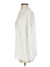 Express 100% Rayon Ivory Long Sleeve Blouse Size XS - photo 5