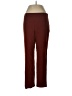 Talbots Solid Burgundy Casual Pants Size 10 - photo 1
