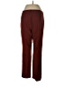 Talbots Solid Burgundy Casual Pants Size 10 - photo 2