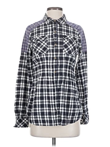 Free People Long Sleeve Button-Down Shirt (view 1)