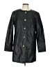 Dennis by Dennis Basso 100% Polyurethane Black Raincoat Size L - photo 1