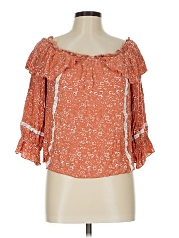 Emelia 3/4 Sleeve Blouse (view 1)