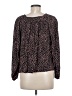 Unbranded Black Long Sleeve Blouse Size M - photo 2
