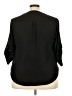 Torrid 100% Polyester Black 3/4 Sleeve Blouse Size 2X Plus (2) - photo 2