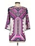 Pink Owl 100% Polyester Pink 3/4 Sleeve Blouse Size S - photo 2