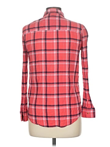 American Eagle Outfitters Long Sleeve Button-Down Shirt (view 2)