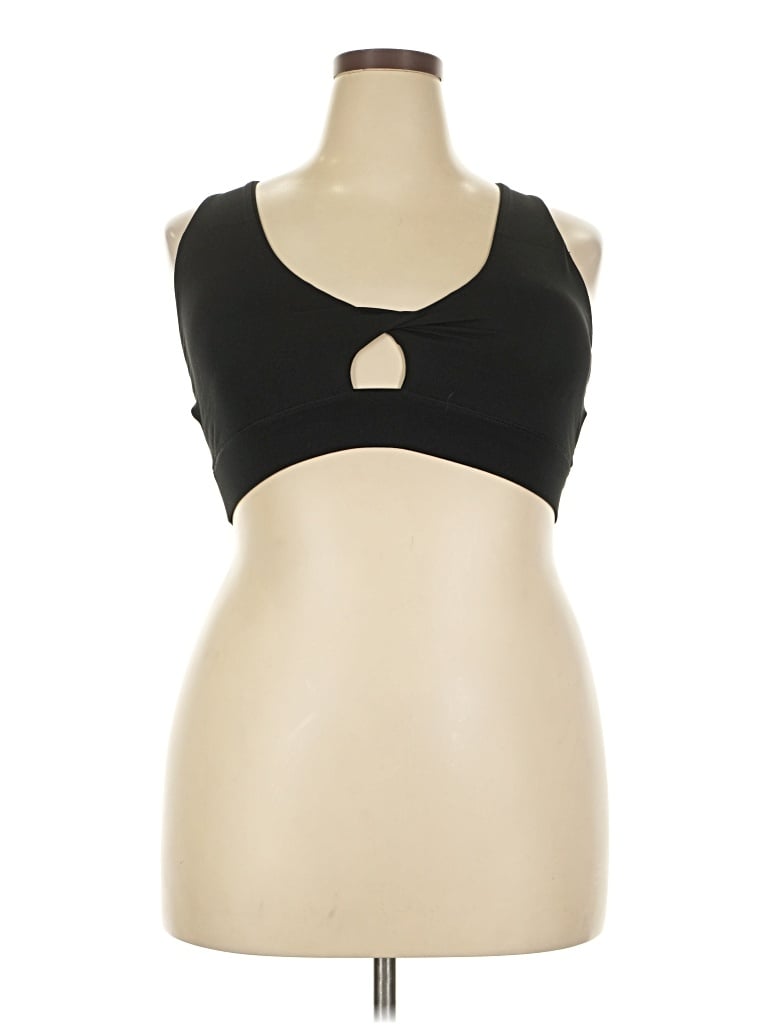 Pre-owned Fabletics Sports Bra In Black