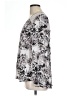 DR2 100% Polyester Silver Long Sleeve Blouse Size L - photo 5