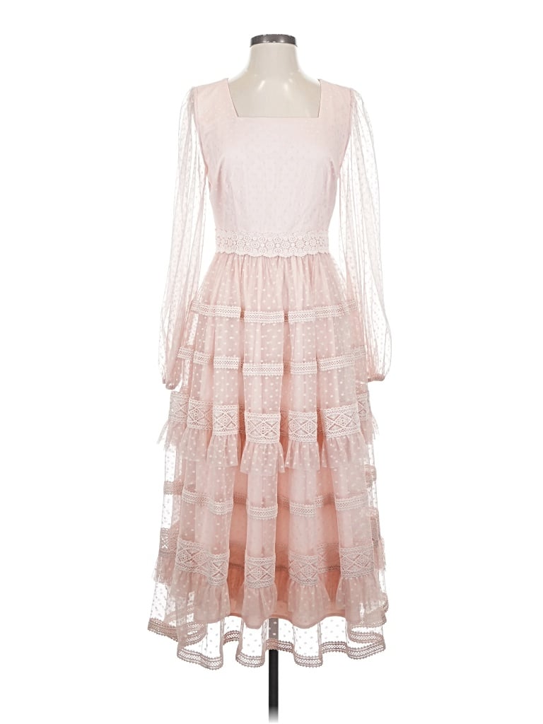 Pre-owned Rachel Parcell Cocktail Dress In Pink