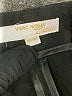 Vero Moda Solid Black Dress Pants Size S - photo 7