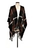 Walmart 100% Acrylic Brown Poncho One size - photo 1