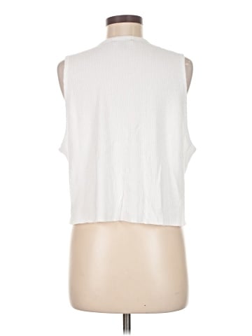 Aqua Sleeveless T-Shirt (view 2)