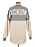 Spirit Jersey 100% Polyester Color Block Gray Pullover Sweater Size S - photo 2