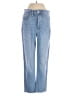 Madewell Stripes Blue Jeans Size 27 waist - photo 1