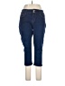 Hydraulic Color Block Blue Jeans Size 16 - photo 1