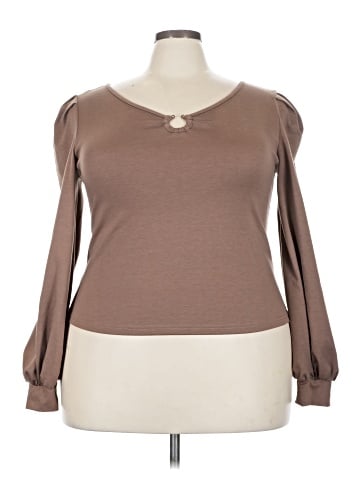 Simplee Long Sleeve Top (view 1)