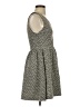 Bar III Chevron-herringbone Gray Casual Dress Size S - photo 4