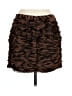 MICHAEL Michael Kors 100% Polyester Animal Print Brown Casual Skirt Size 10 (petite) - photo 2