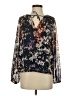 Evereve 100% Polyester Black Long Sleeve Blouse Size XS - photo 1