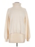H&M 100% Acrylic Ivory Turtleneck Sweater Size M - photo 1