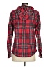 L.L.Bean 100% Cotton Plaid Red Jacket Size XS - photo 2