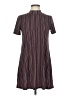 BCBGeneration Stripes Burgundy Casual Dress Size M - photo 1