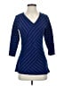 RXB Blue 3/4 Sleeve Top Size S - photo 1