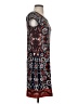 Max Studio Paisley Blue Casual Dress Size XS - photo 4