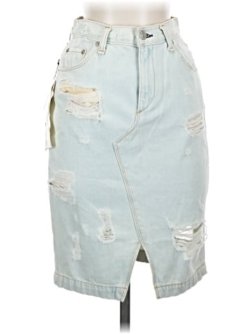 Rag & Bone/JEAN Denim Skirt (view 1)
