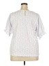 Unbranded White Short Sleeve Blouse Size XXL - photo 2