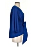 Bela Blue 3/4 Sleeve Blouse Size XS - photo 4
